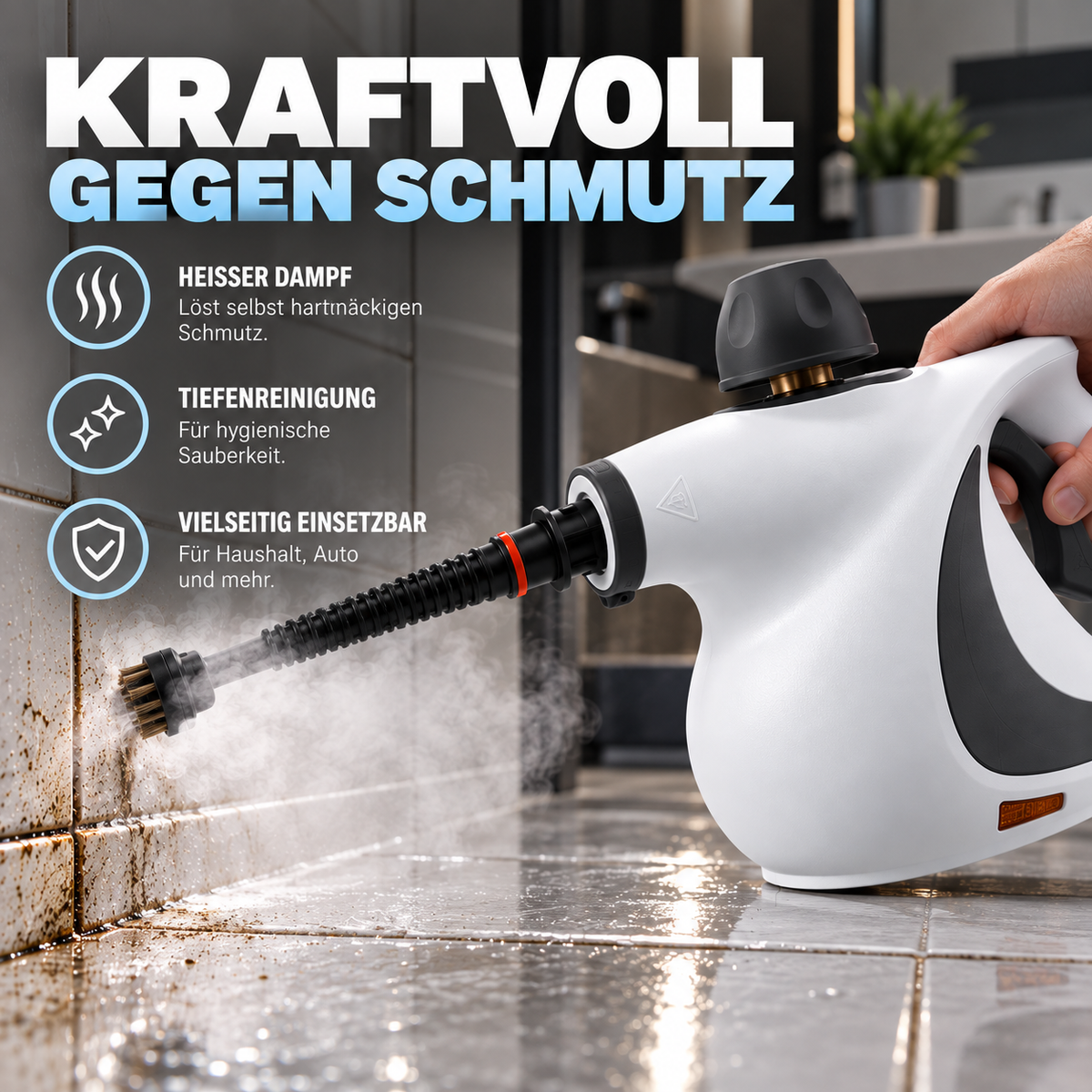 SteamMate® DampfPower Pro