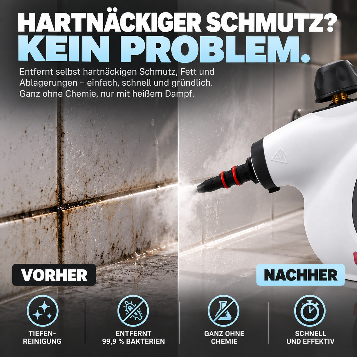 SteamMate® DampfPower Pro