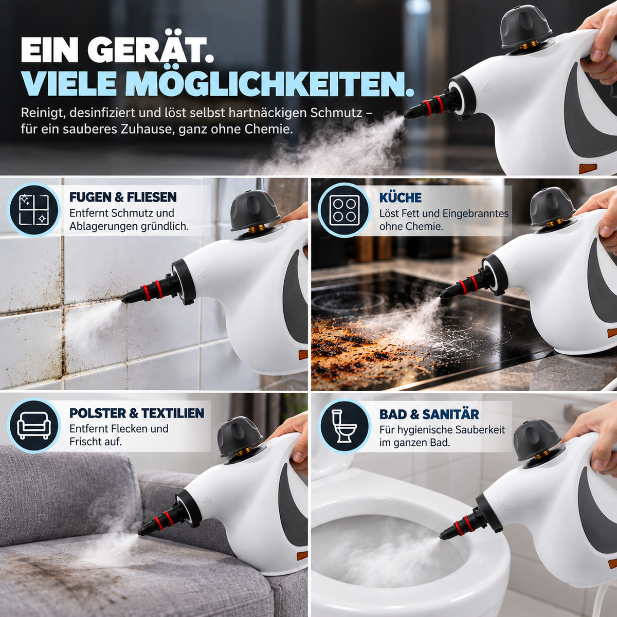 SteamMate® DampfPower Pro